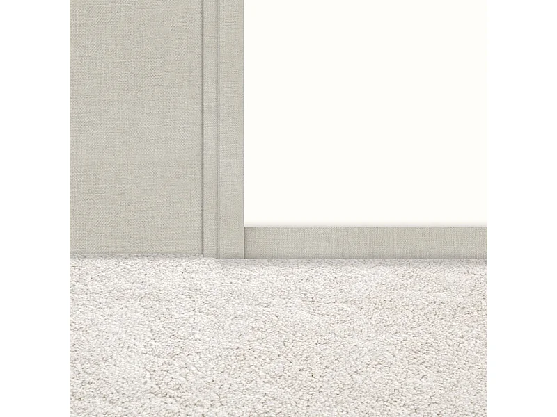Plinthes assorties pour bloc-porte Premium aspect textile opale