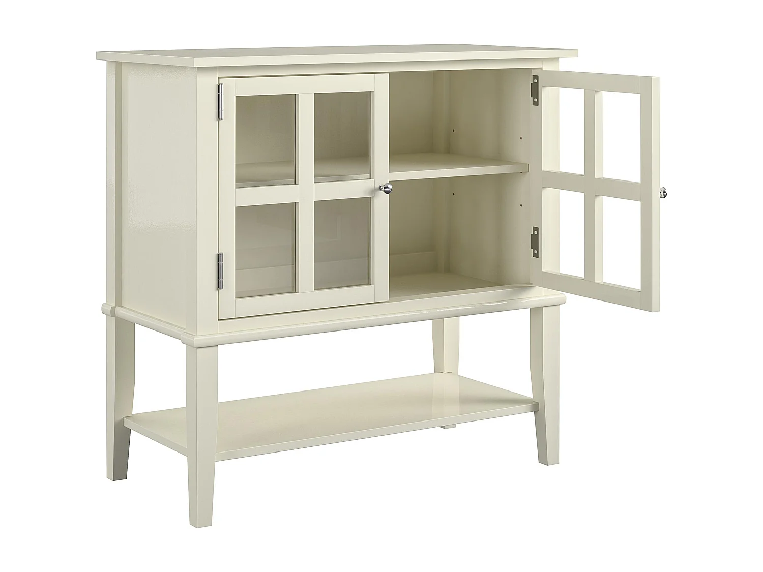 Franklin | Kledingkast met 2 deuren MDF wit