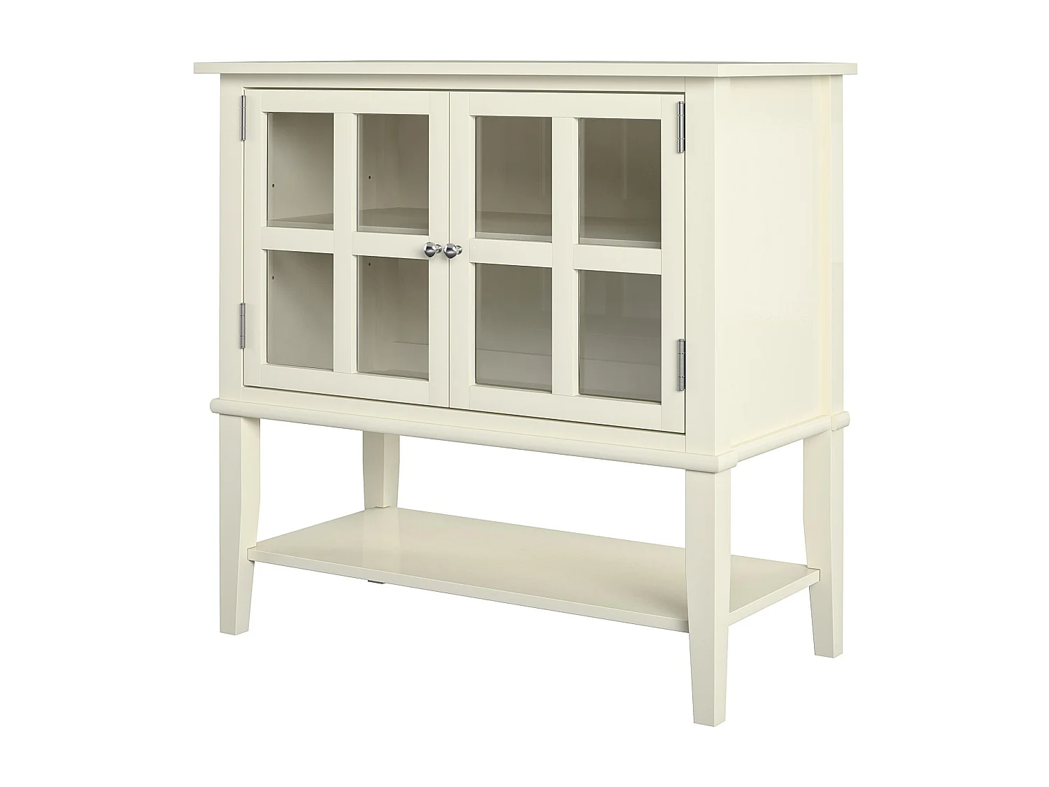 Armario con 2 Puertas en MDF Blanco