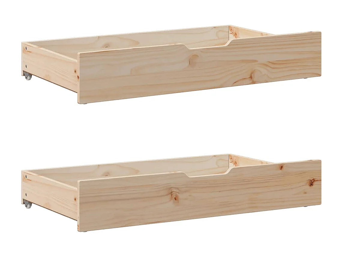 Cadre de lit sans matelas 140x190 cm bois de pin massif