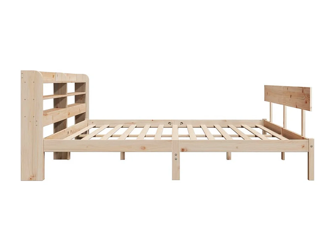 Cama sem colchão 180x200 cm madeira de pinho maciça