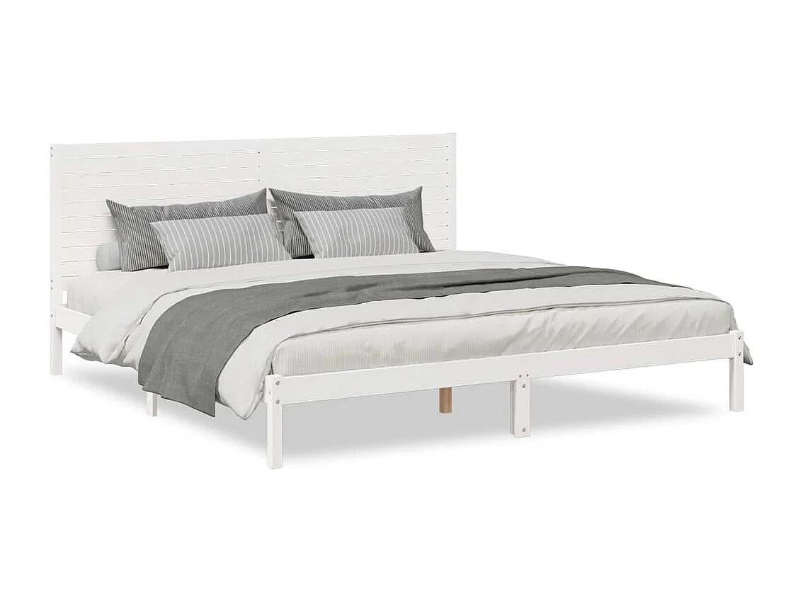 Cama extra longa sem colchão 180x220 cm madeira maciça