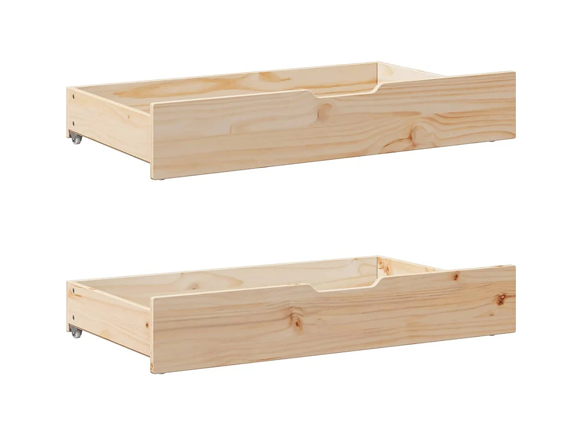 Cadre de lit sans matelas 150x200 cm bois de pin massif