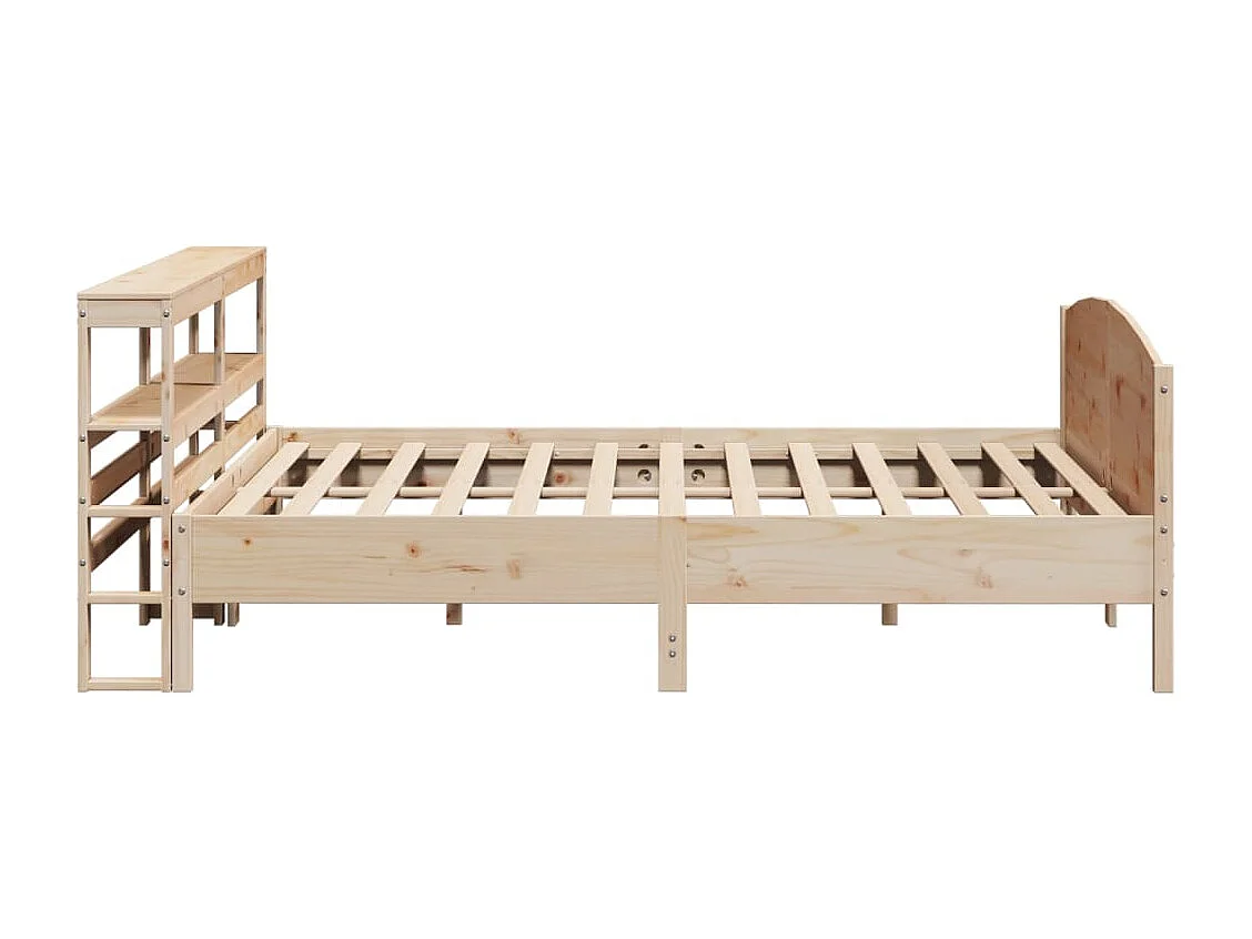 Cama sem colchão 180x200 cm madeira de pinho maciça