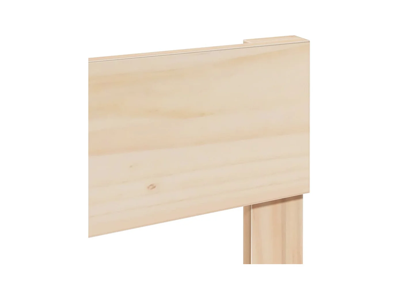 Cadre de lit sans matelas 180x200 cm bois massif de pin