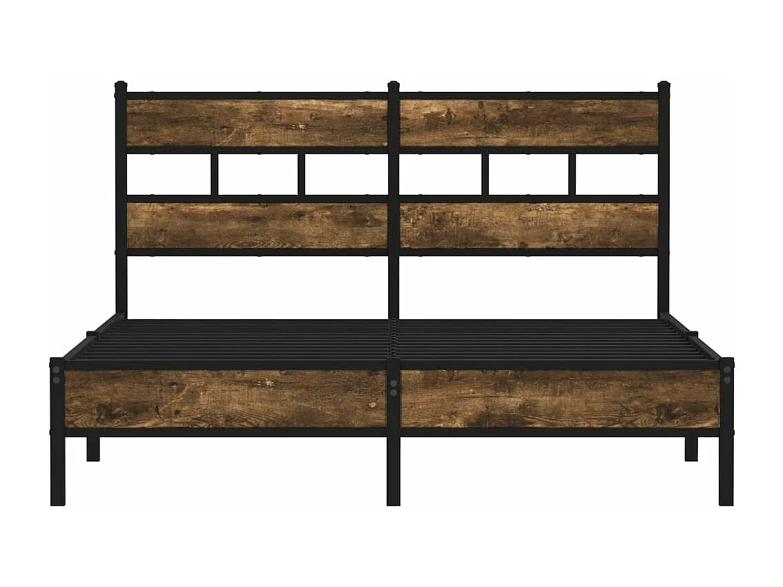 Cadre de lit sans matelas avec tête de lit 137x190 cm