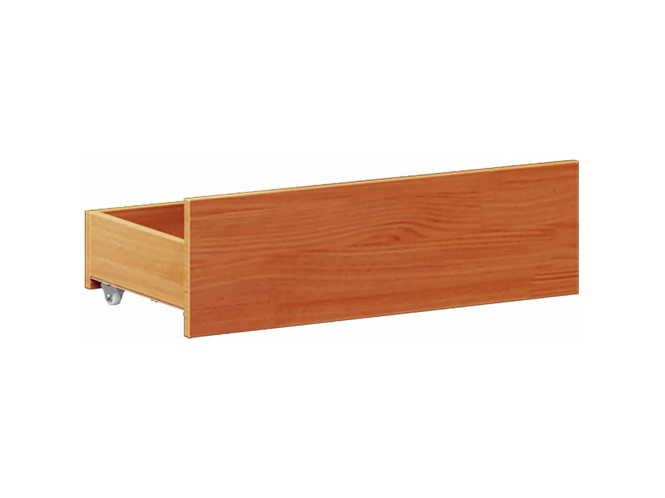 Cadre de lit sans matelas avec tête de lit 180x200 cm bois pin