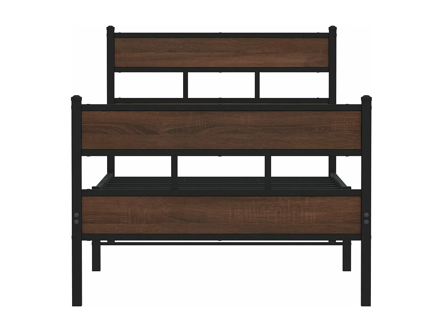 Cadre de lit sans matelas avec tête de lit pied de lit 80x200cm