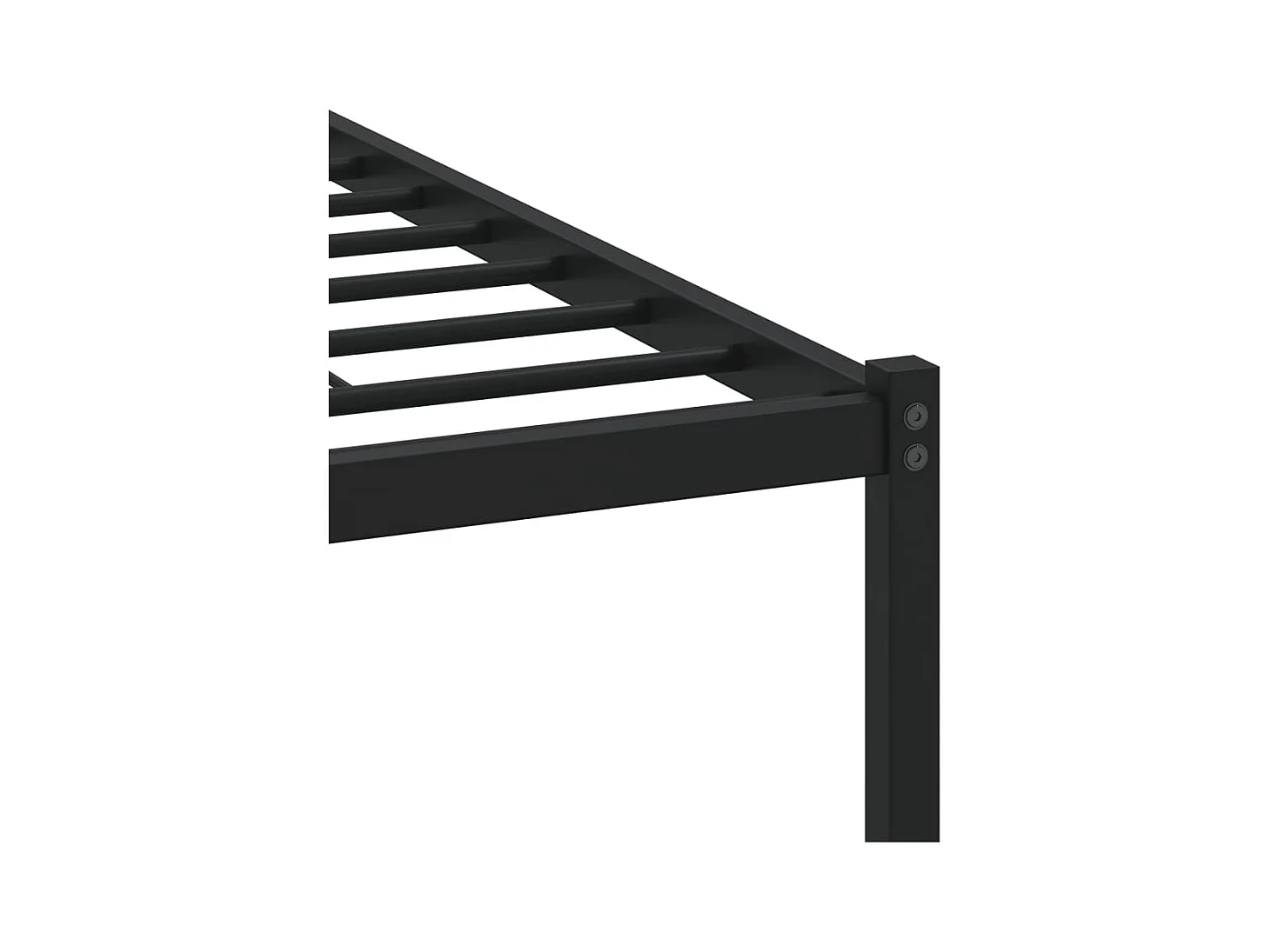 Cama sem colchão com cabeceira 160x200 cm carvalho castanho
