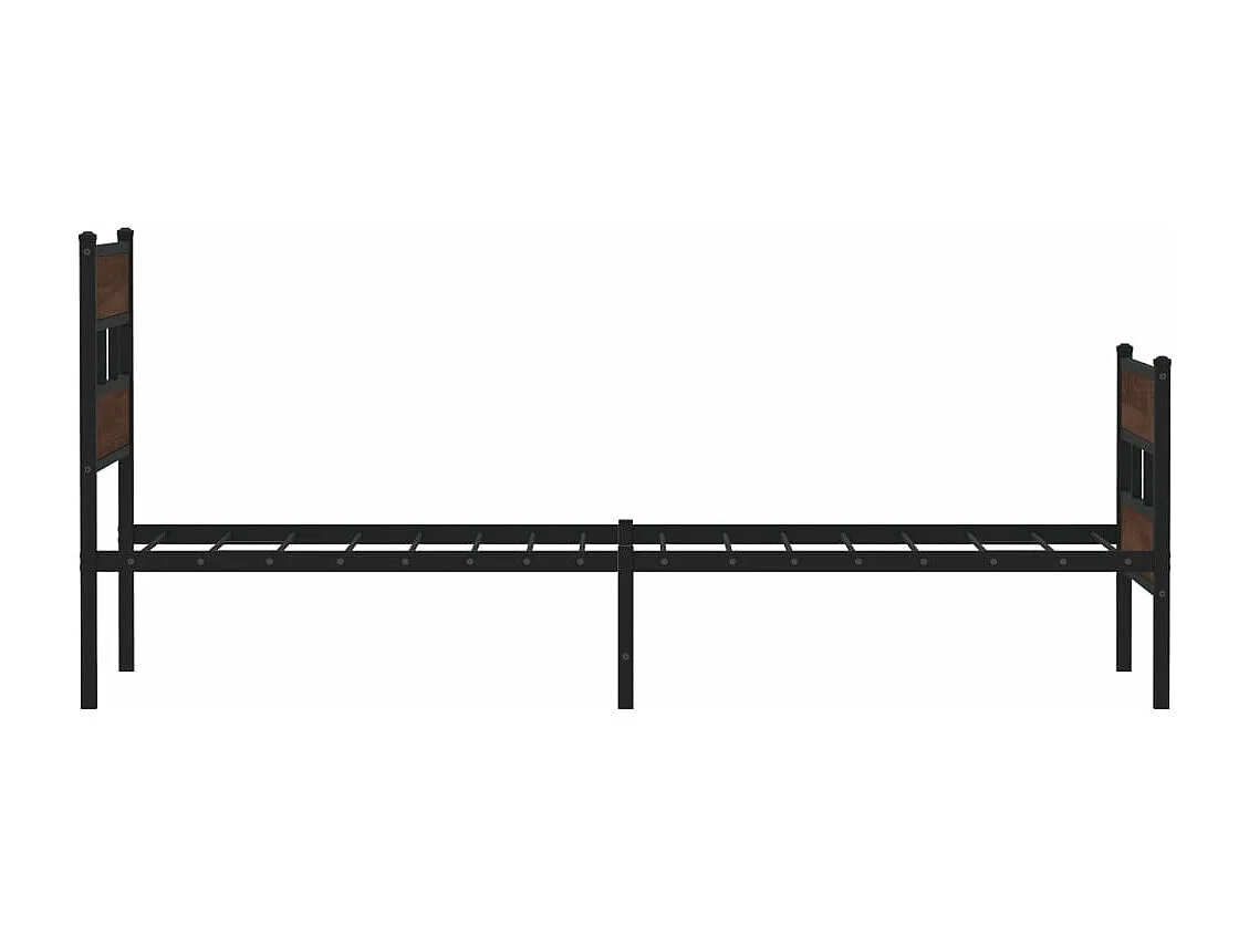 Cadre de lit sans matelas avec tête de lit pied de lit 90x190cm