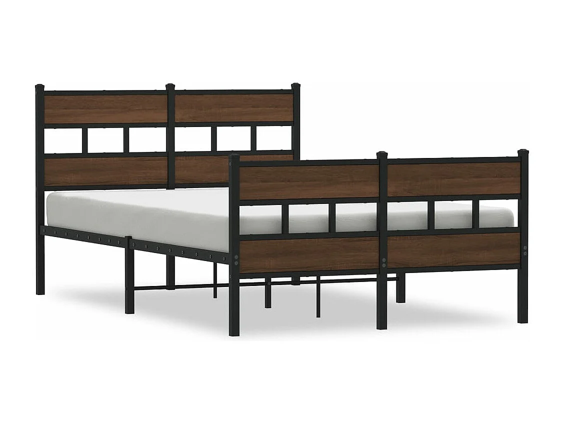 Cama sem colchão com cabeceira e pés 120x190 cm