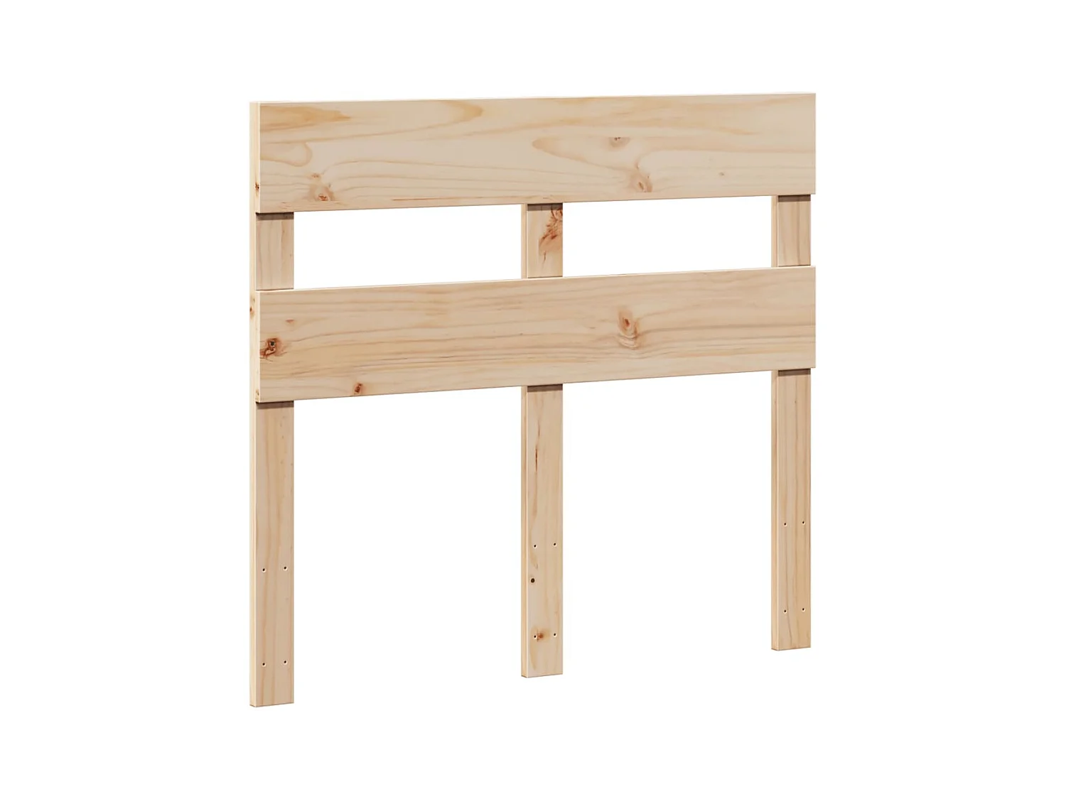 Cadre de lit sans matelas 100x200 cm bois massif de pin