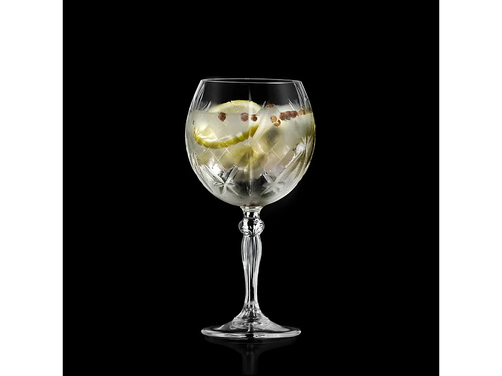 Boîte de 6 verres à pied  cocktail Mélodia 65 cl