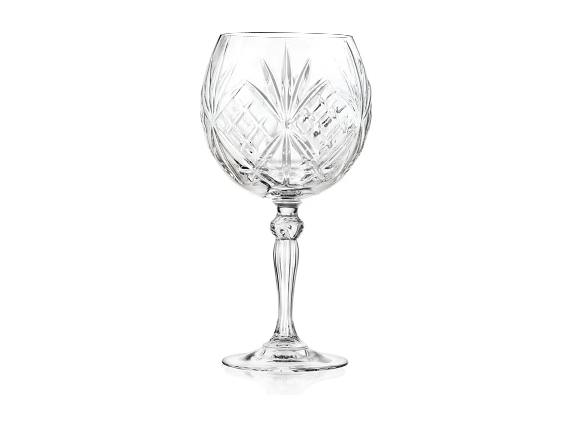 Boîte de 6 verres à pied  cocktail Mélodia 65 cl