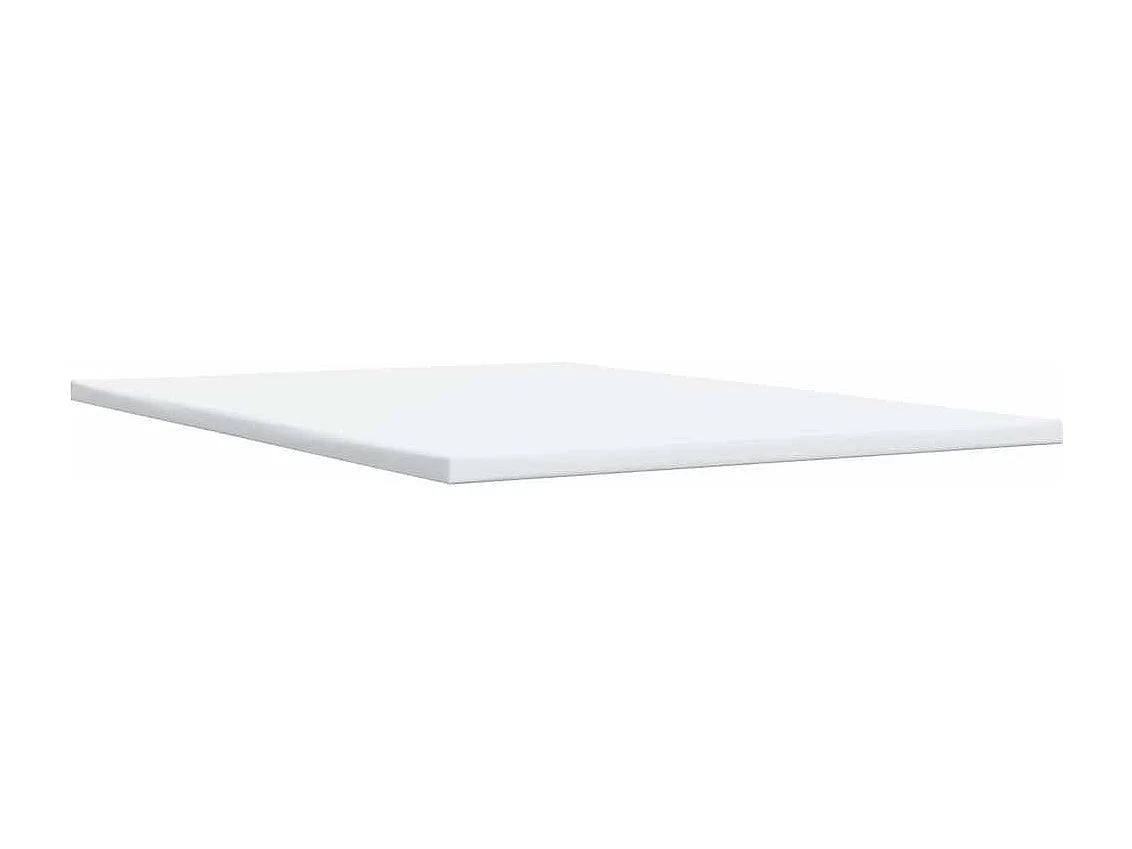 Sommier à lattes de lit avec matelas Gris clair 140x190cm Tissu