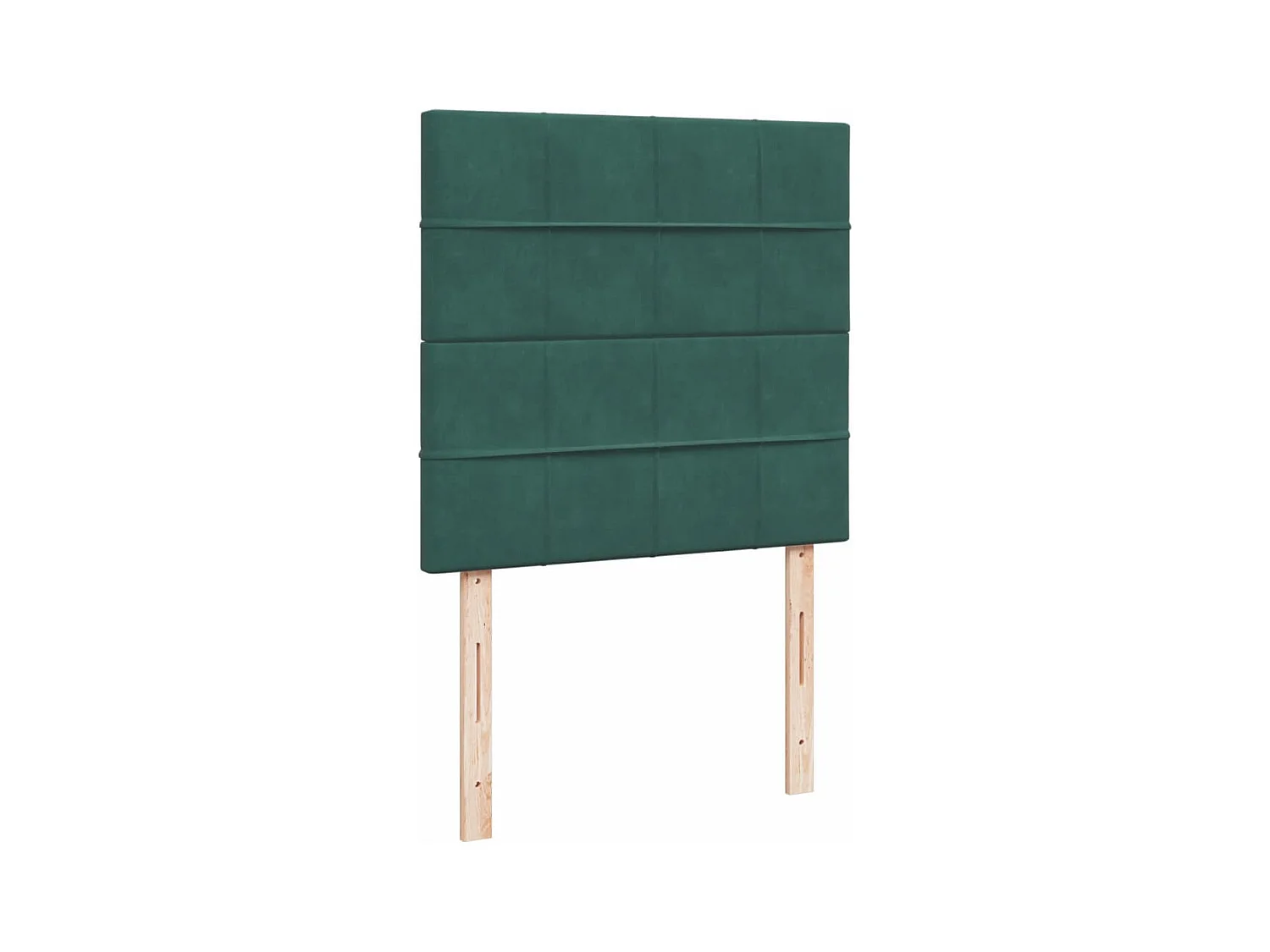 Sommier à lattes de lit avec matelas Vert foncé 90x200 cm