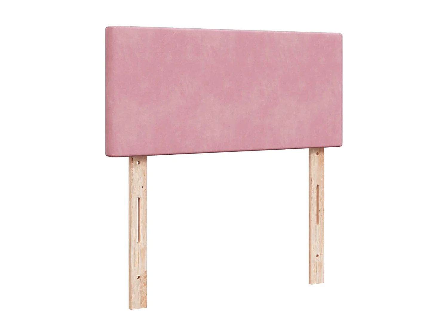 Sommier à lattes de lit avec matelas Rose 90x200 cm Velours