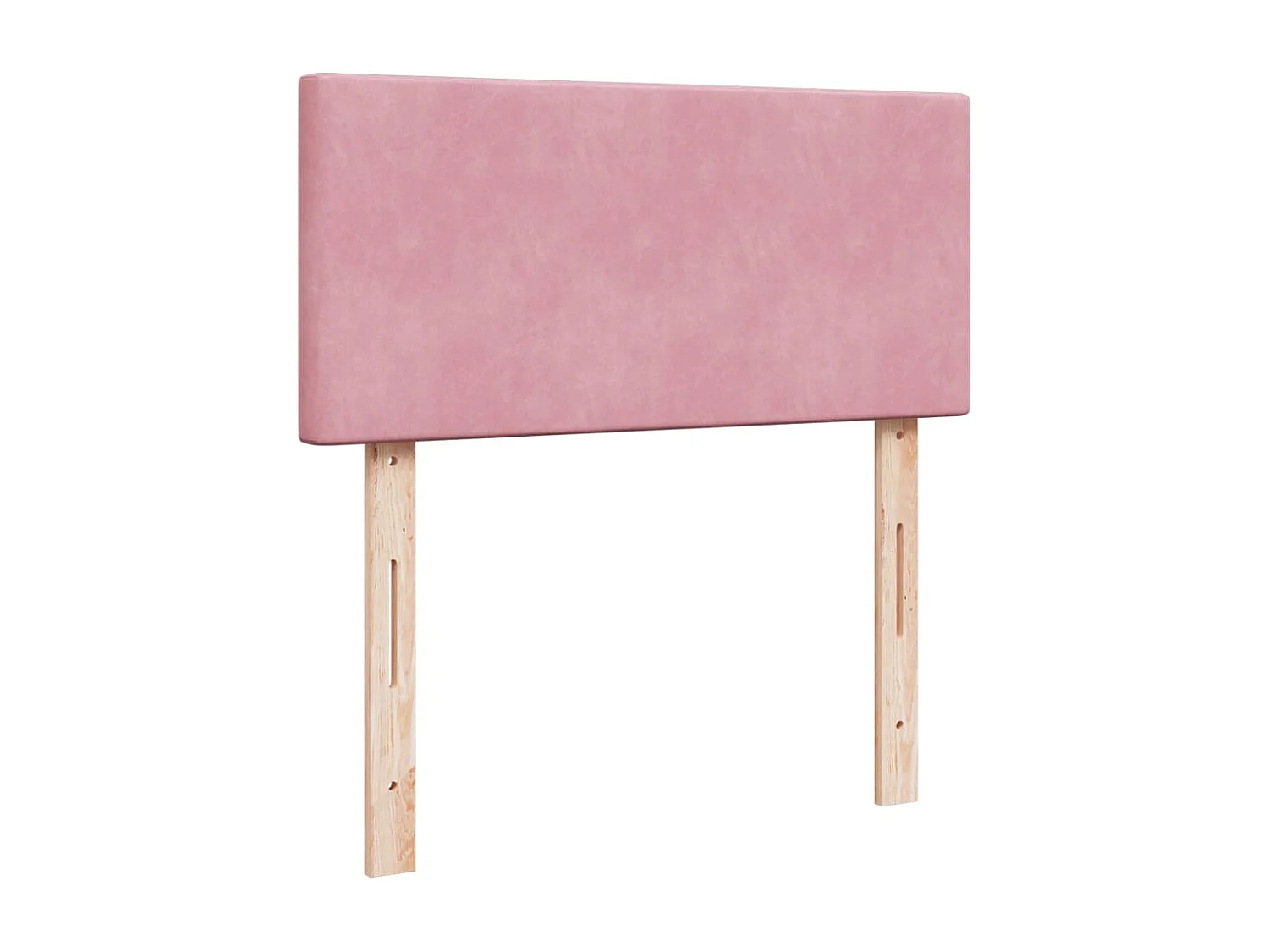 Sommier à lattes de lit avec matelas Rose 90x200 cm Velours