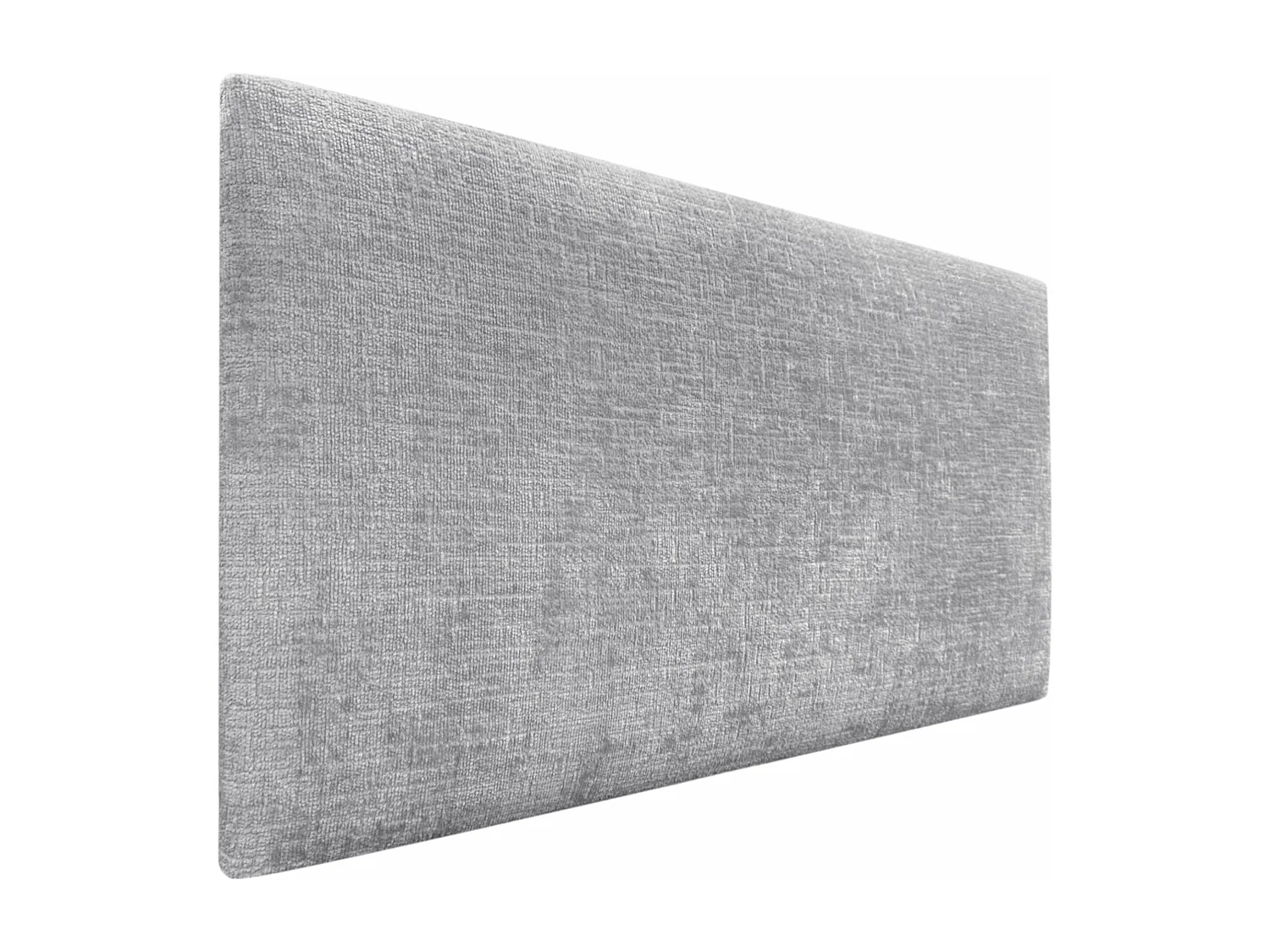 DHOME Kopfteil aus Naturwolle, 95 x 60 cm, für 90 Betten – Hellgrau