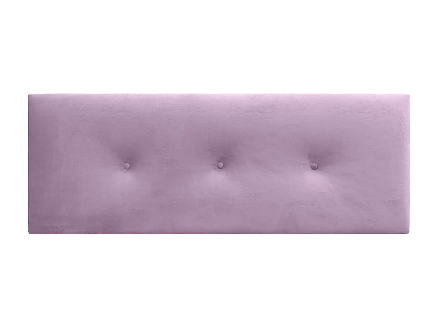DHOME Cabeceira de veludo liso com botões 145x50 camas 120/135/140 - rosa