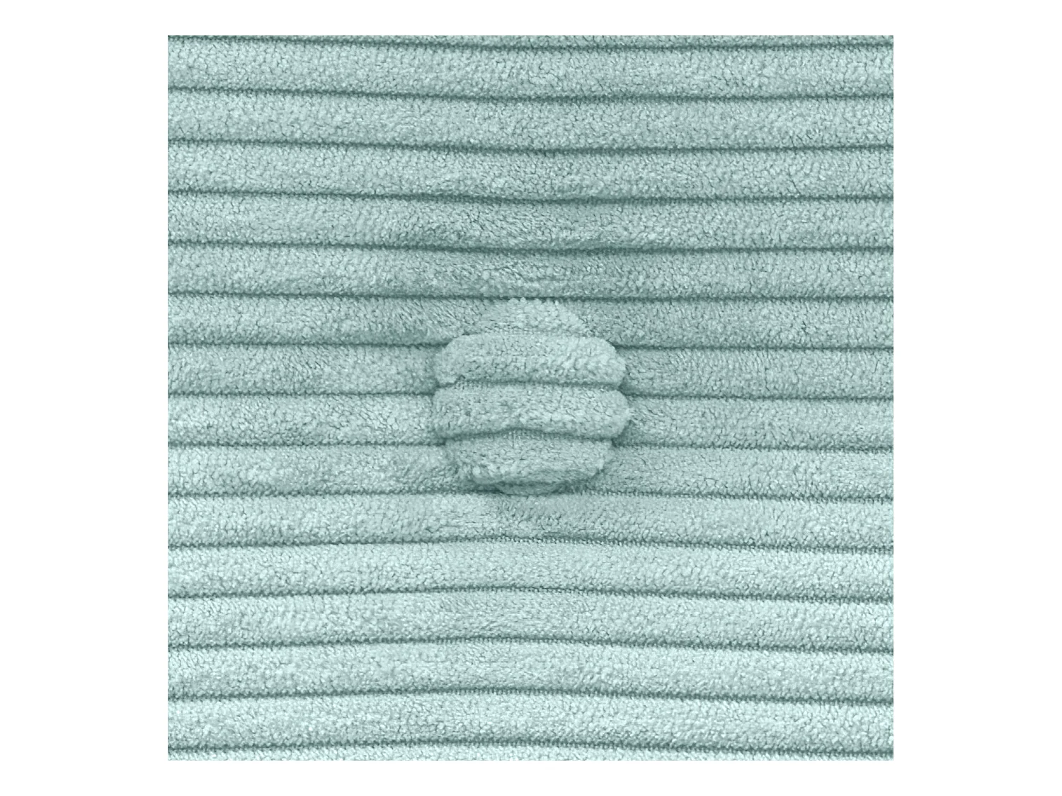DHOME Tête de Lit Velours Côtelé Uni avec Boutons 150x50 Lits 150/160 - Vert Aqua