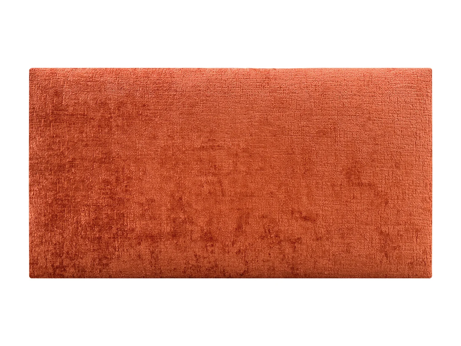 DHOME Kopfteil aus Naturwolle, 90 x 60 cm, für 80/90 Betten – Orange