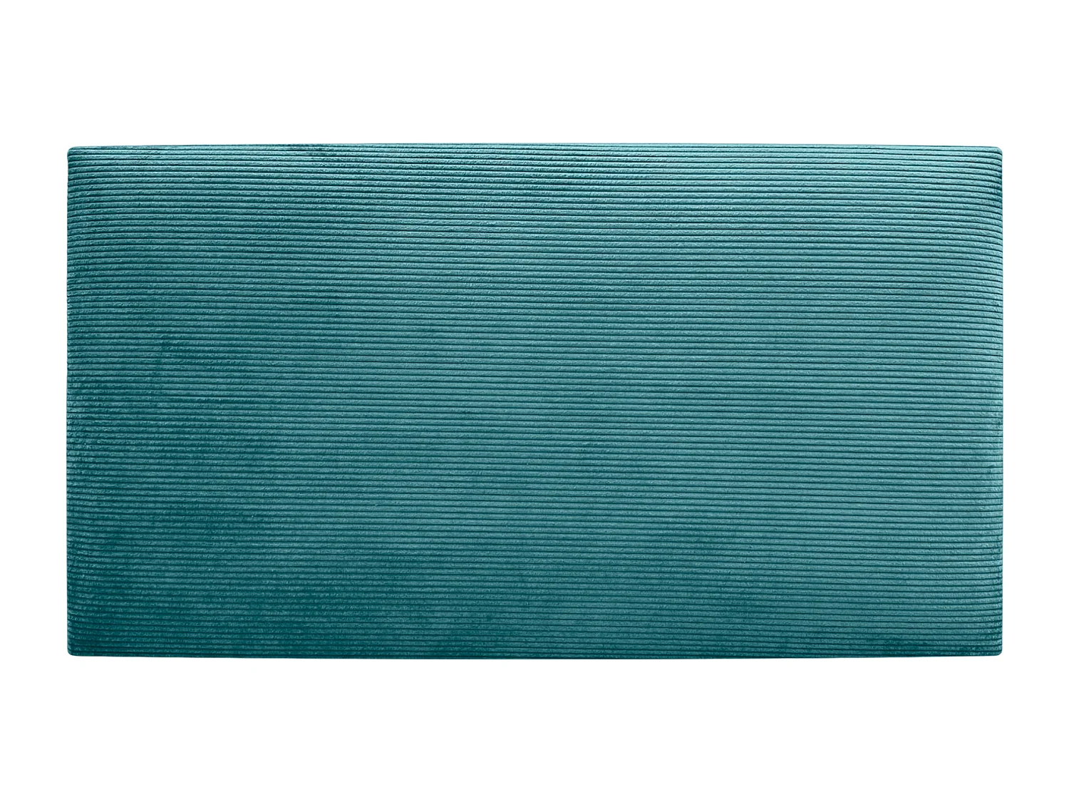 DHOME Tête de Lit Velours Côtelé Uni 95x60 Lits 80/90 - Turquoise