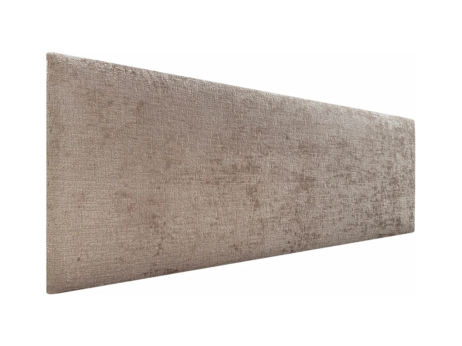 DHOME Cabecero de Lana Natural 150x50cm para Camas 150 - Marrón