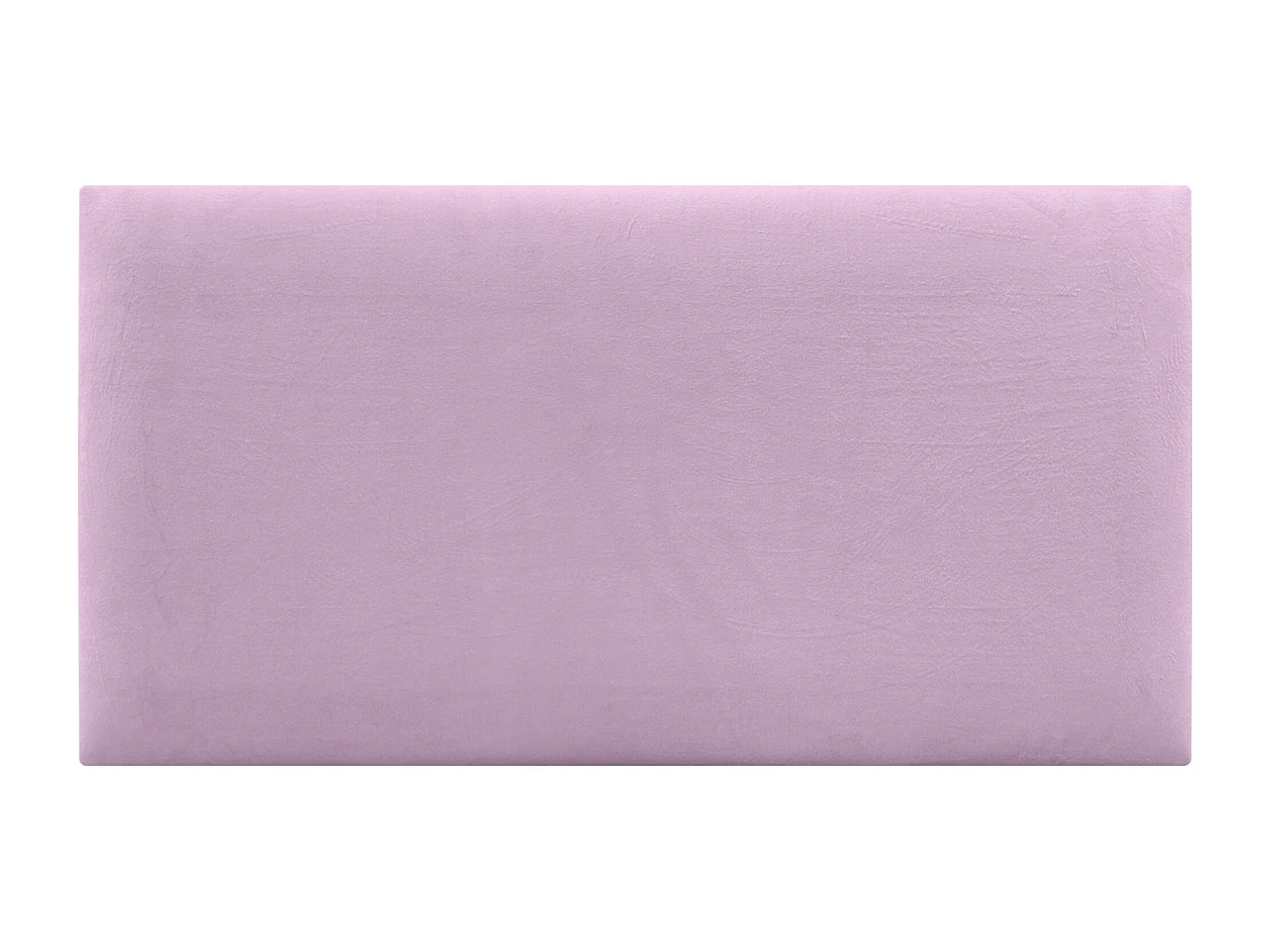 DHOME Tête de Lit Velours Lisse 90x50 Lits 80/90 - Rose
