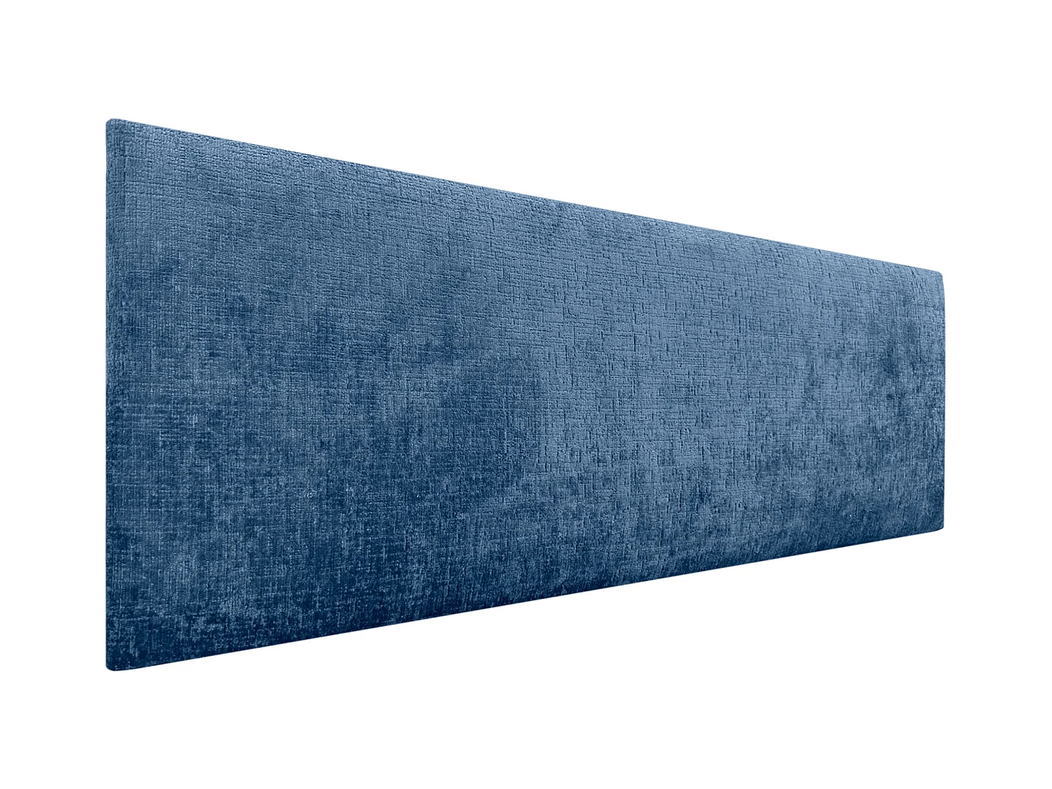 DHOME Tête de Lit en laine naturelle 150x50cm pour Lits 150 - Bleu