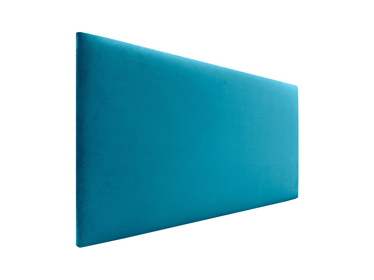 DHOME Tête de Lit Velours Lisse 105x60 Lits 105 - Bleu Clair