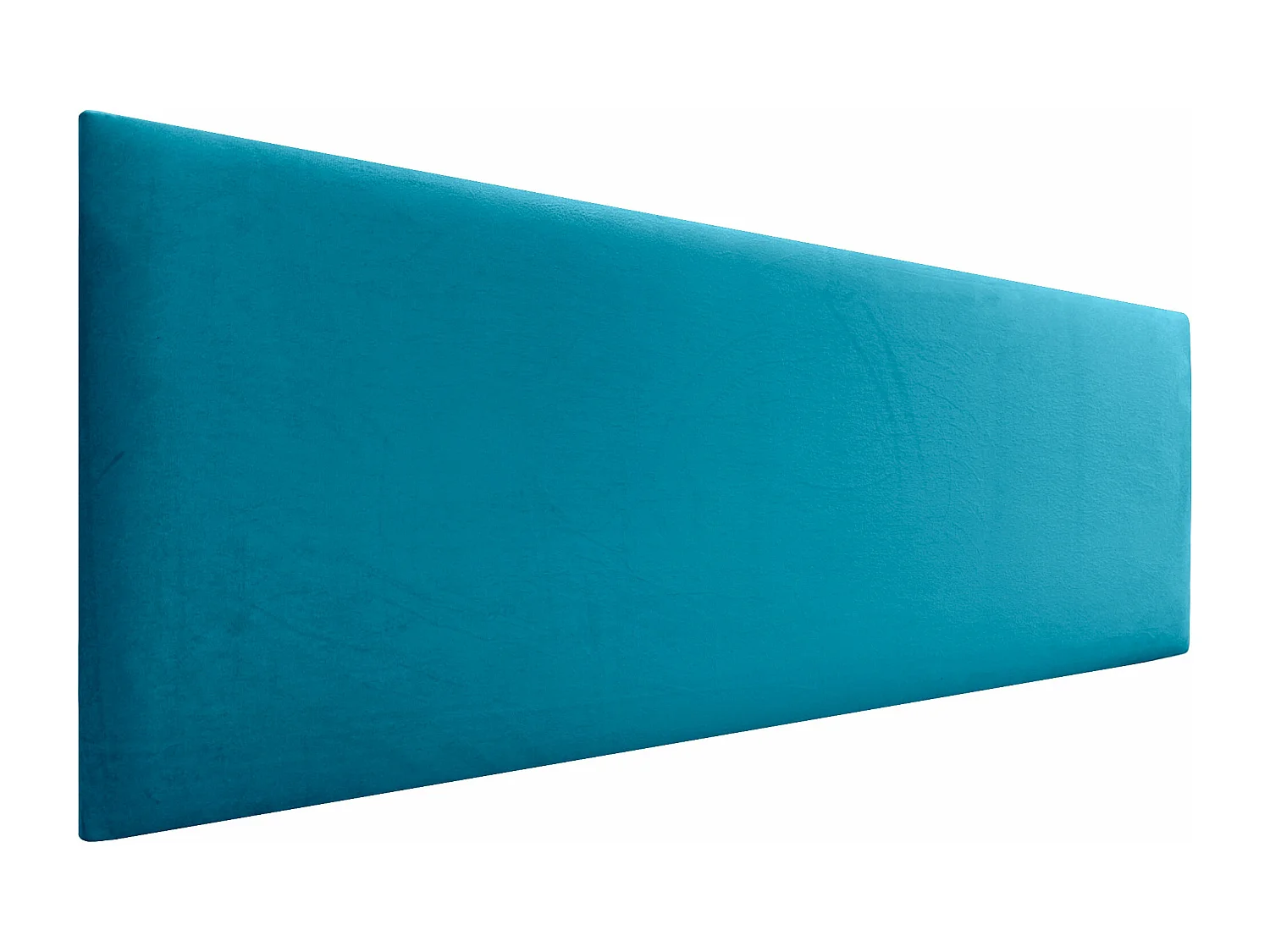DHOME Tête de Lit Velours Lisse 160x50 Lits 150/160 - Bleu Clair