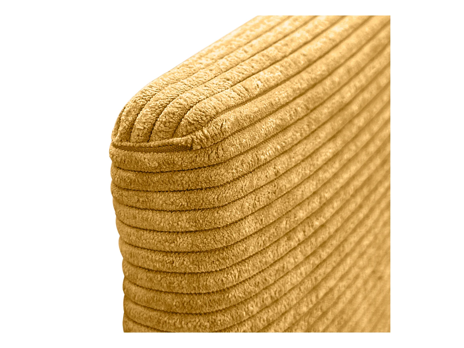 DHOME Cabecero de Pana Liso 135x50 Camas 120/135/140 - Mostaza