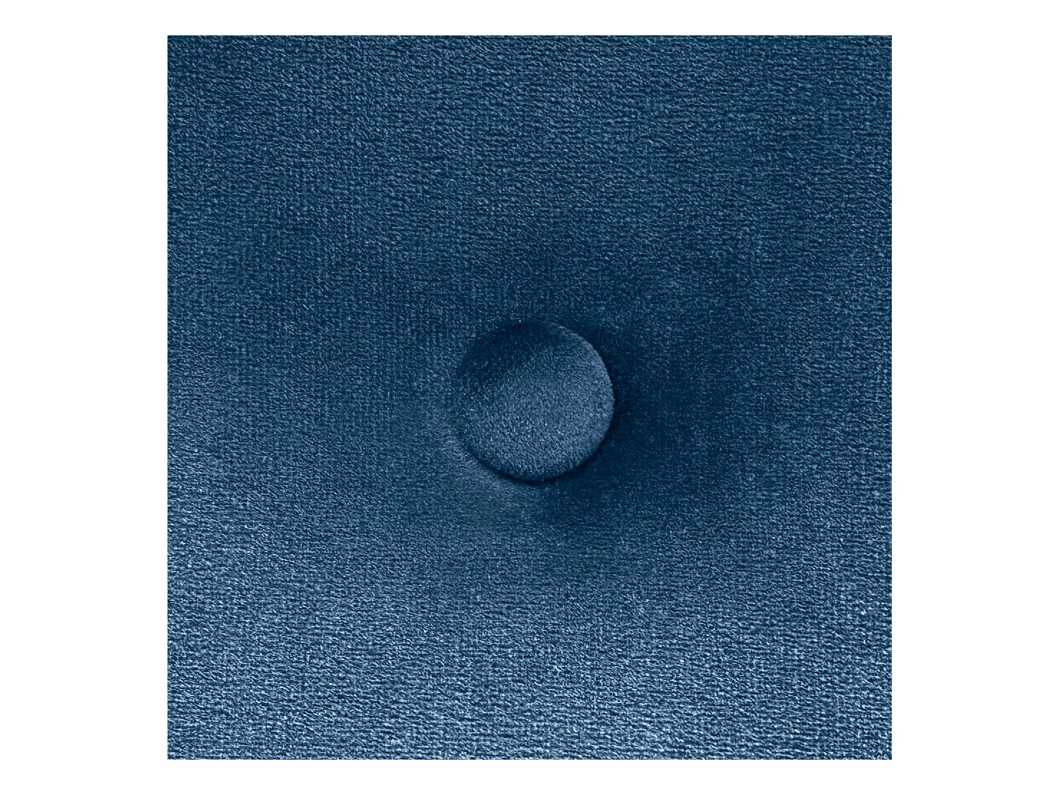 DHOME Tête de Lit Velours Lisse avec Boutons 145x50 Lits 120/135/140 - Bleu