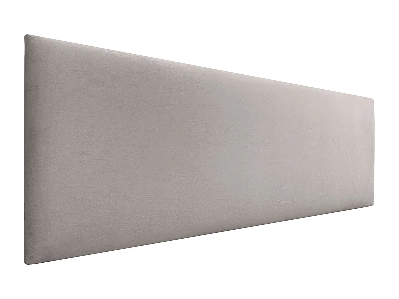 DHOME Tête de Lit Velours Lisse 160x60 Lits 150/160 - Beige