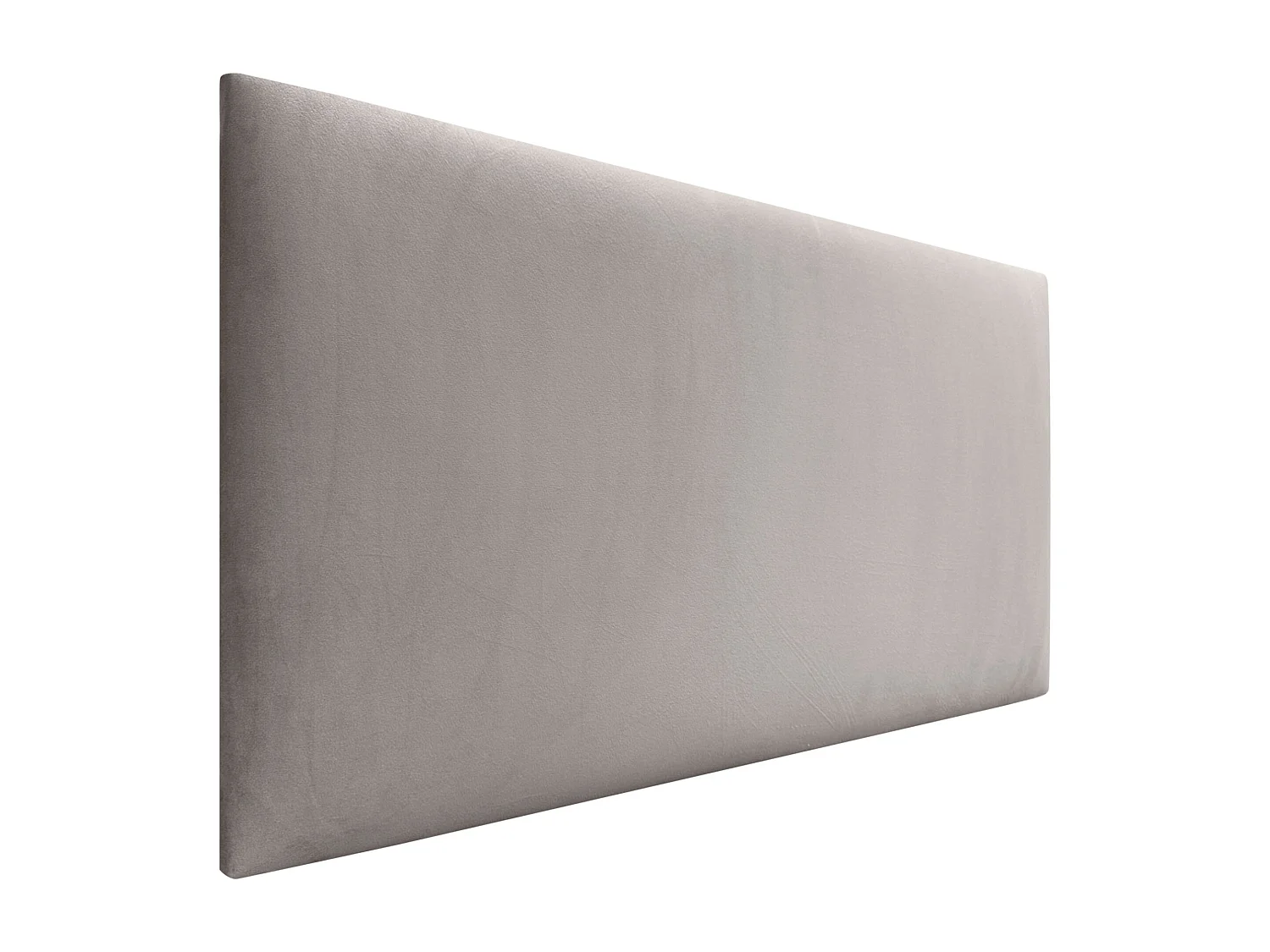 DHOME Tête de Lit Velours Lisse 105x50 Lits 105 - Beige