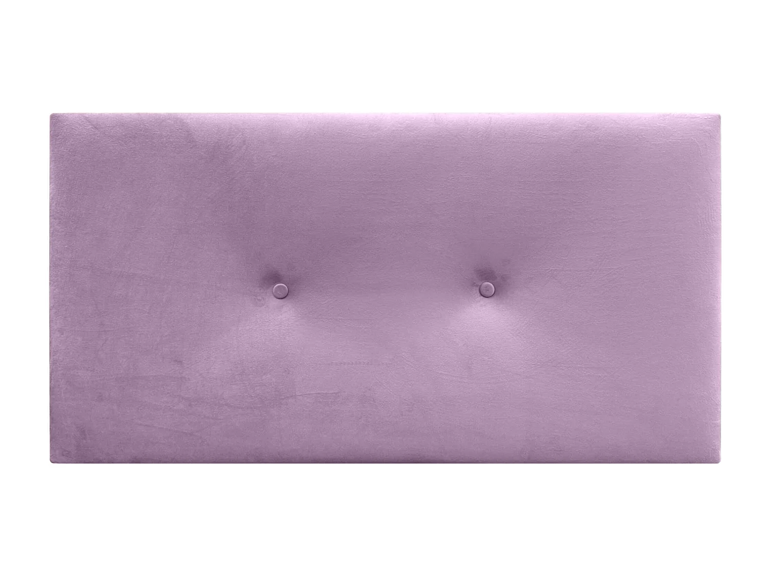 DHOME Tête de Lit Velours Lisse avec Boutons 80x50 Lits 80/90 - Rose