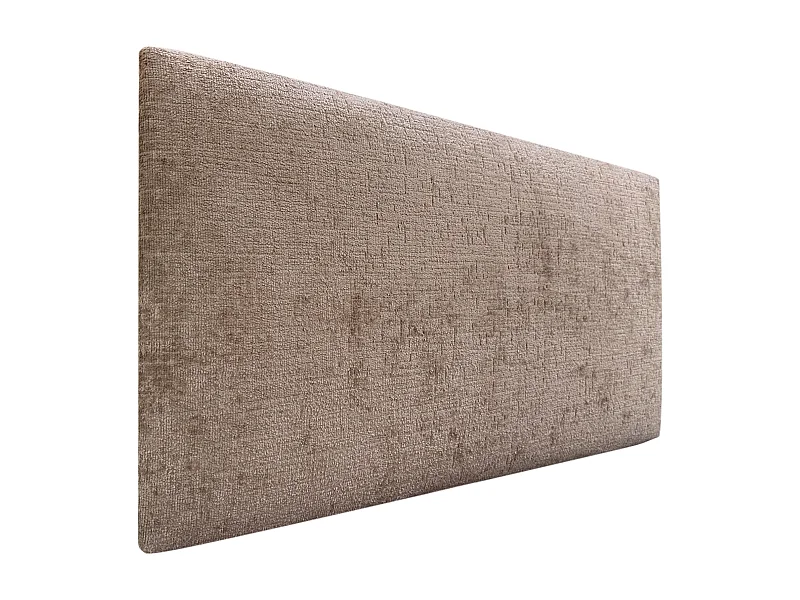 DHOME Cabeceira de Lã Natural 110x60cm para Camas 105/110 - Marrom