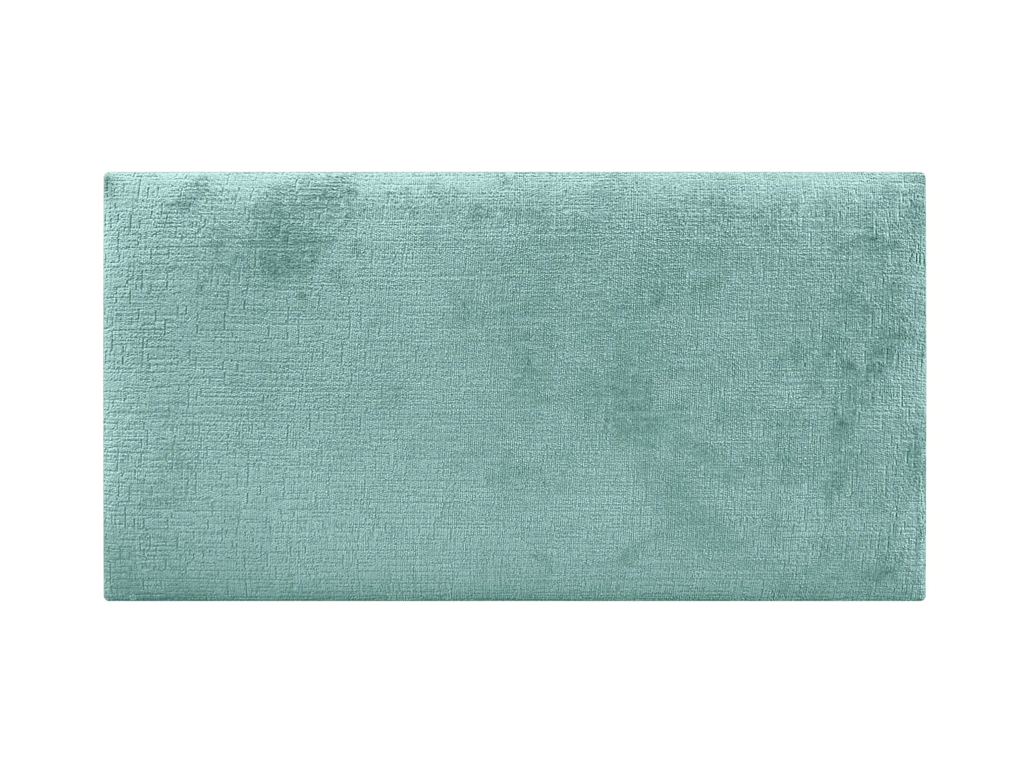 DHOME Tête de Lit en laine naturelle 105x50cm pour 105 Lits - Vert Aqua