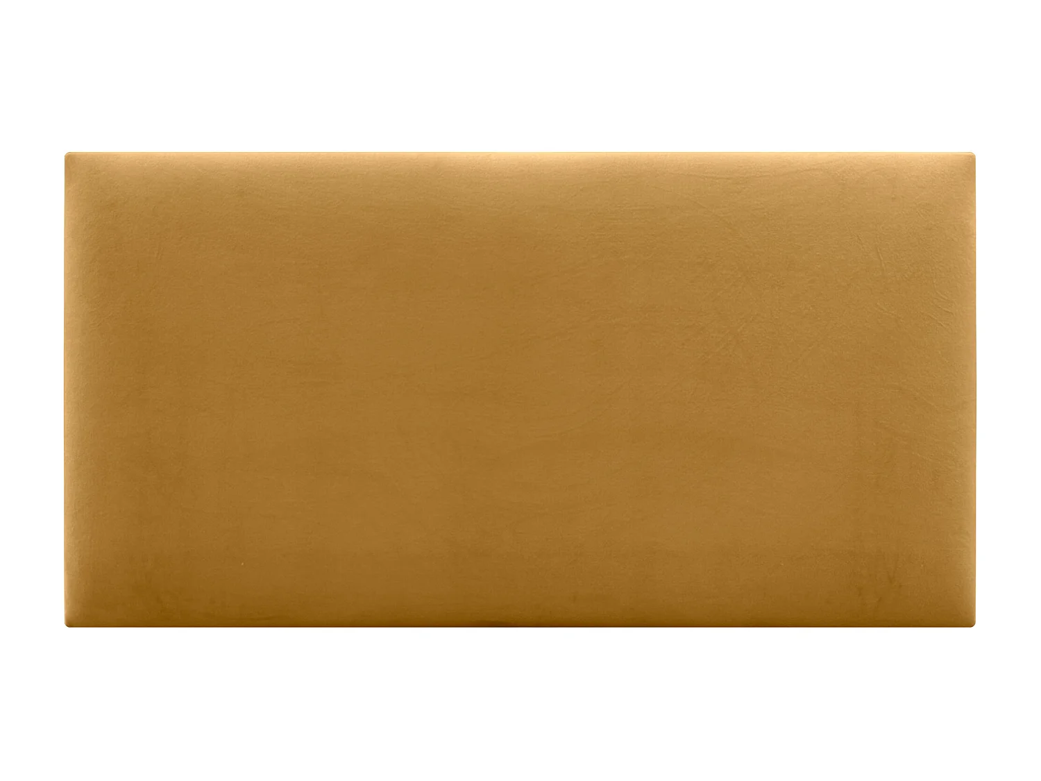 DHOME Tête de Lit Velours Lisse 80x60 Lits 80/90 - Moutarde