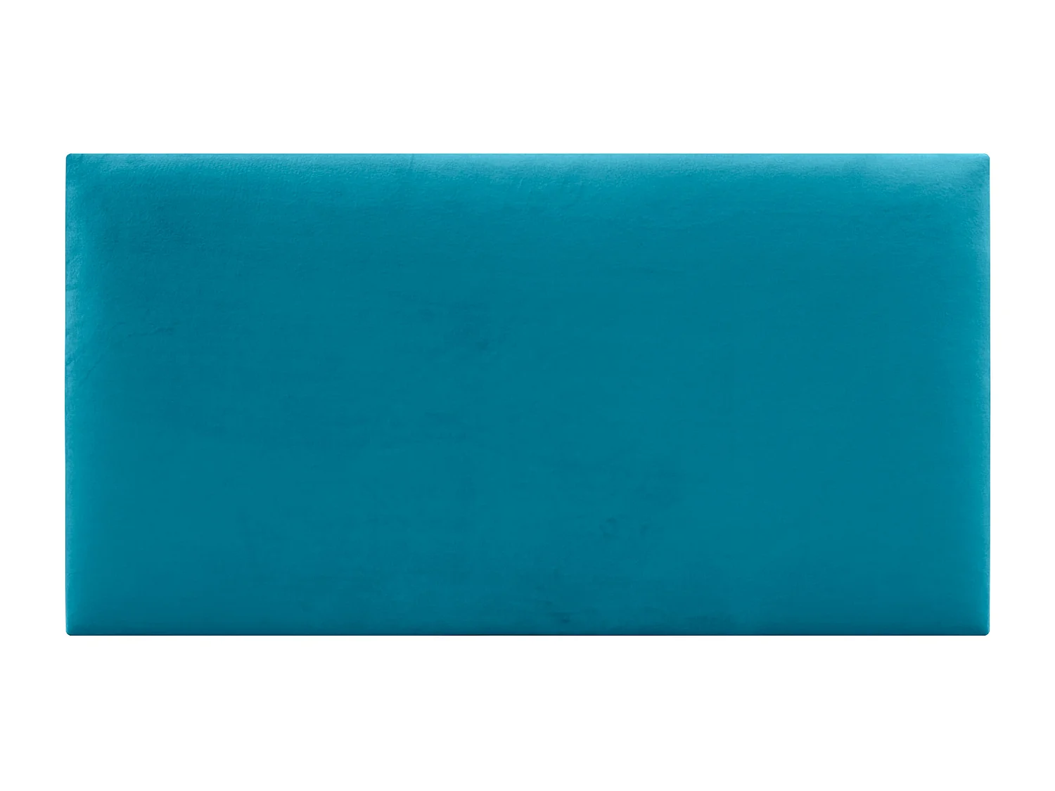 DHOME Tête de Lit Velours Lisse 80x50 Lits 80/90 - Bleu Clair