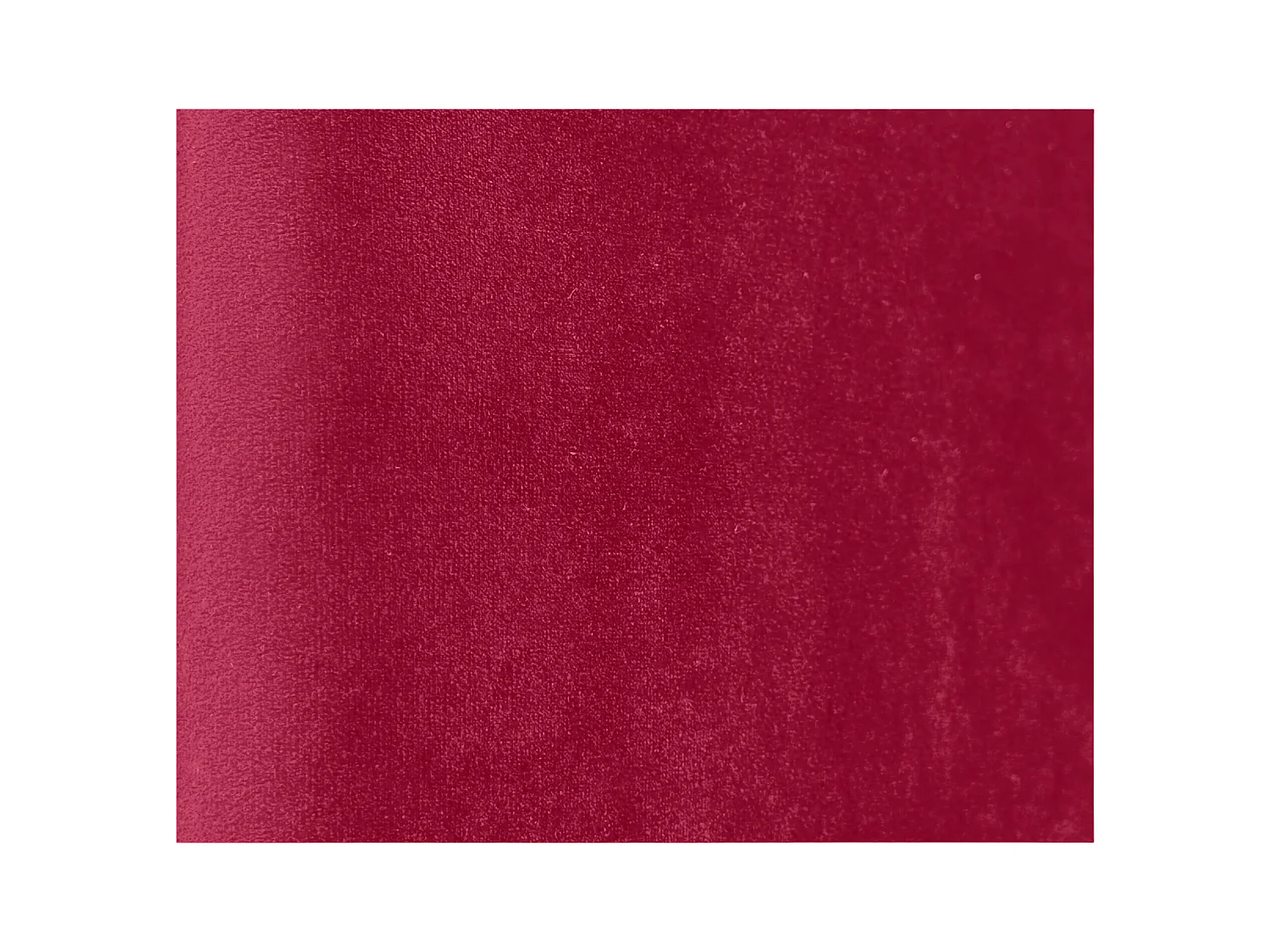 DHOME Tête de Lit Velours Lisse 90x60 Lits 80/90 - Rouge