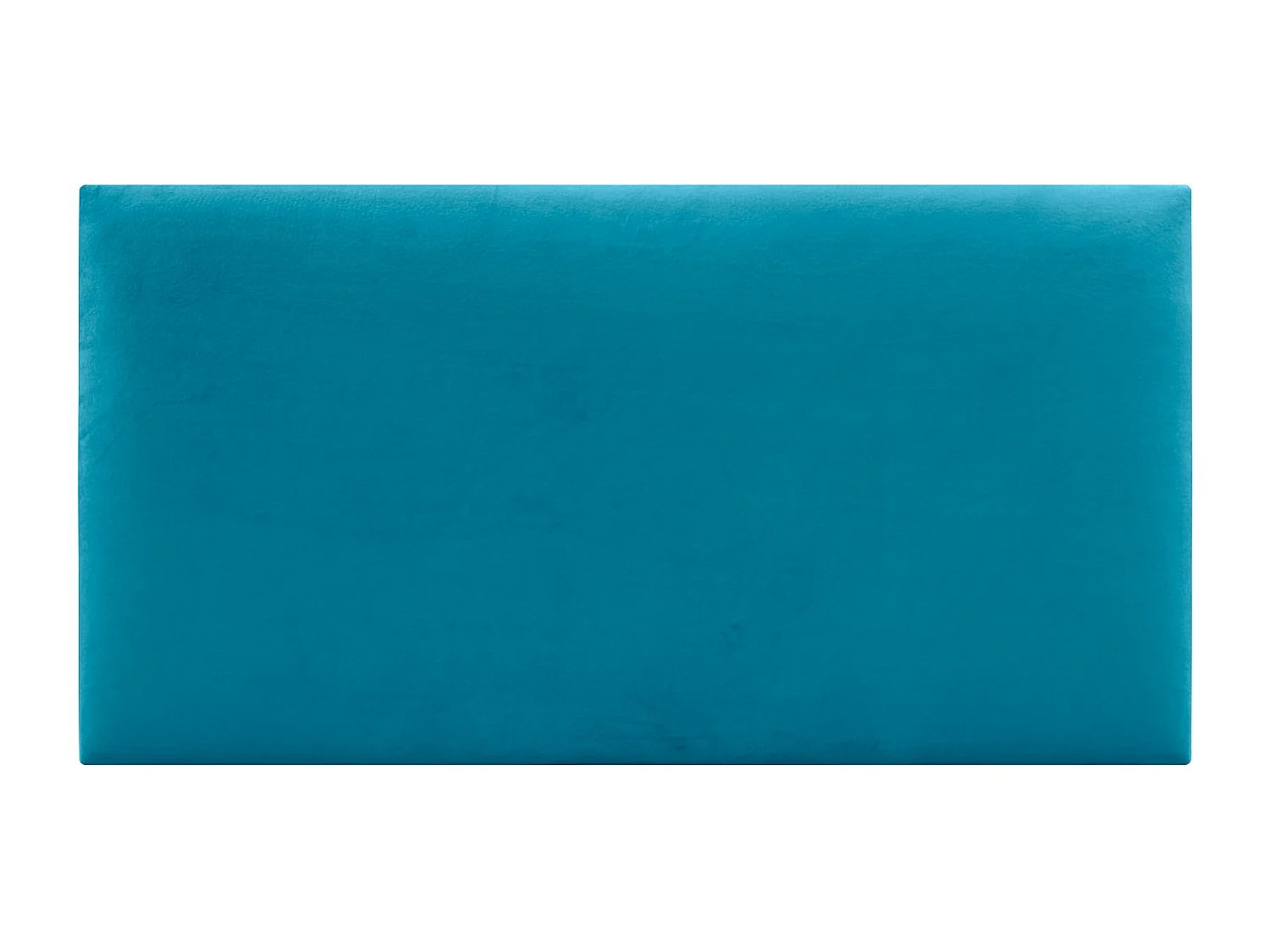 DHOME Tête de Lit Velours Lisse 90x60 Lits 80/90 - Bleu Clair