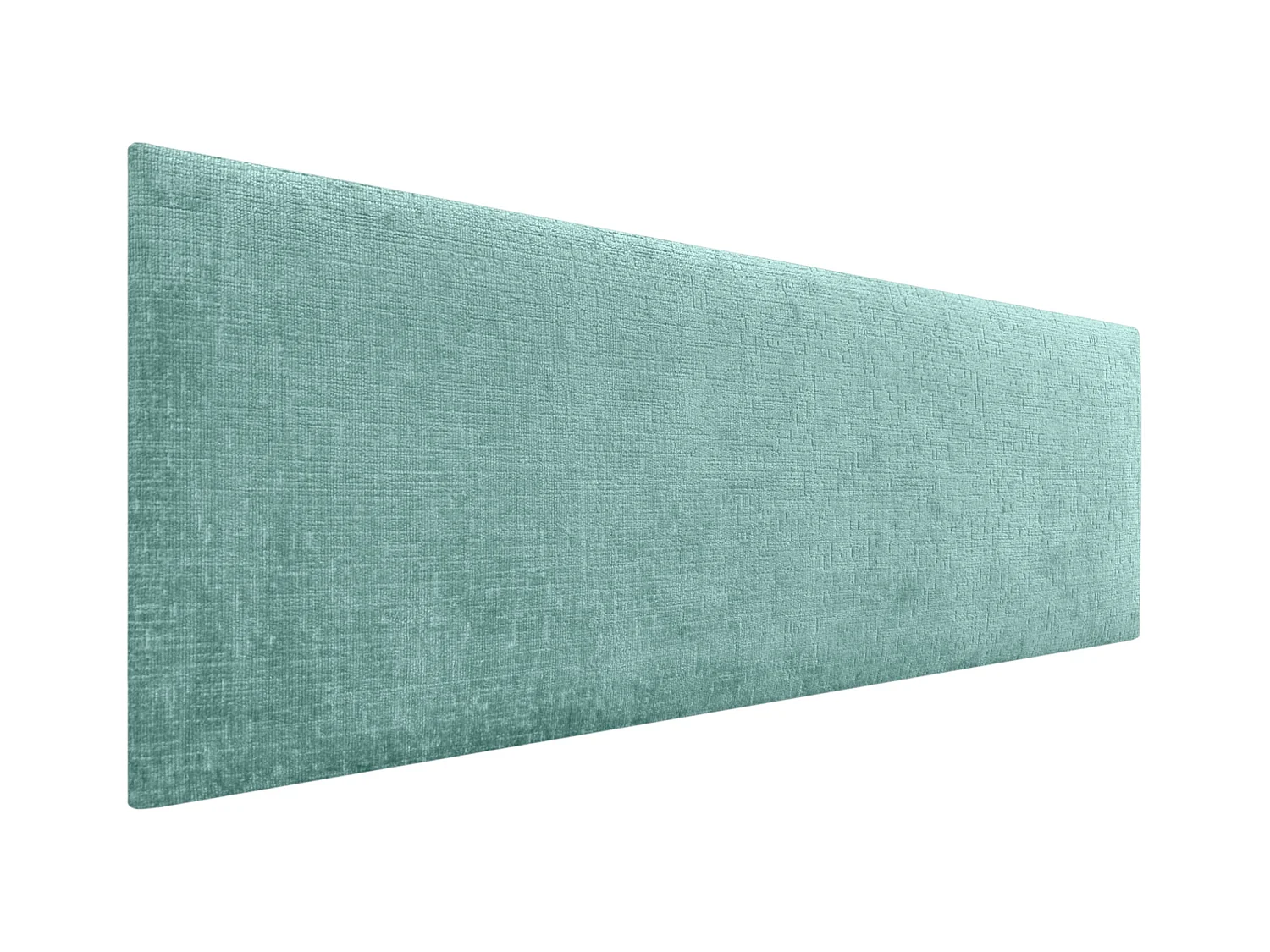 DHOME Tête de Lit en laine naturelle 150x50cm pour Lits 150 - Vert aqua