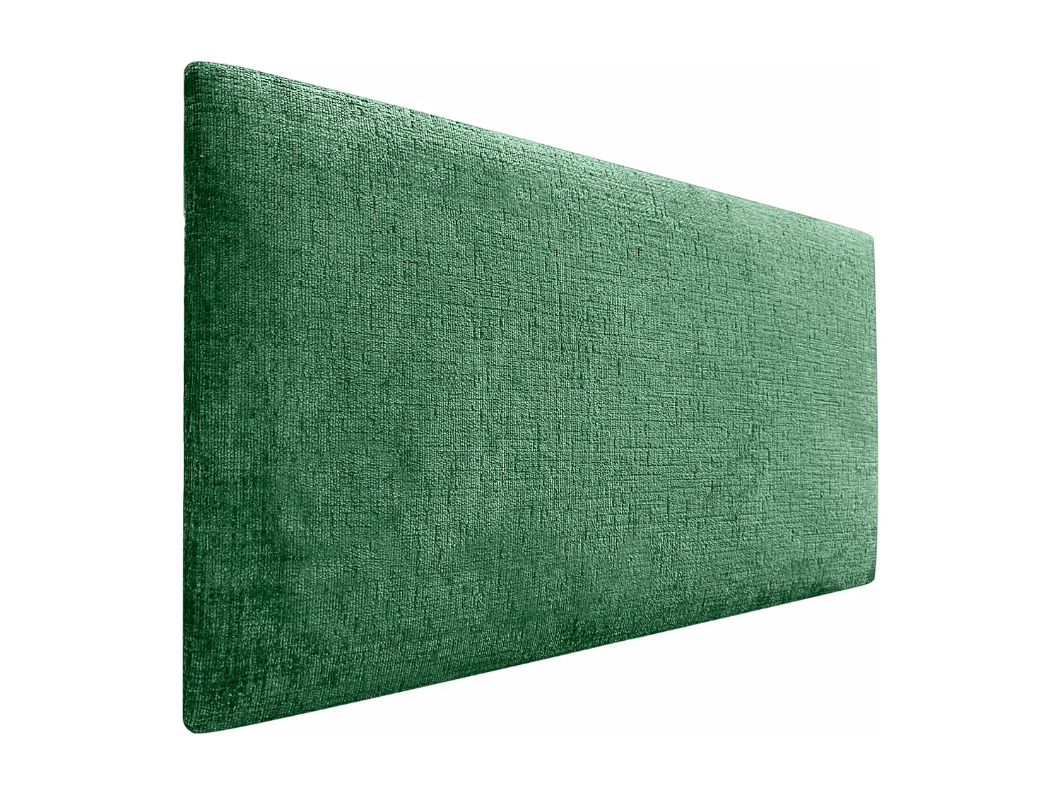 DHOME Tête de Lit en laine naturelle 90x50cm pour Lit 80/90 - Vert