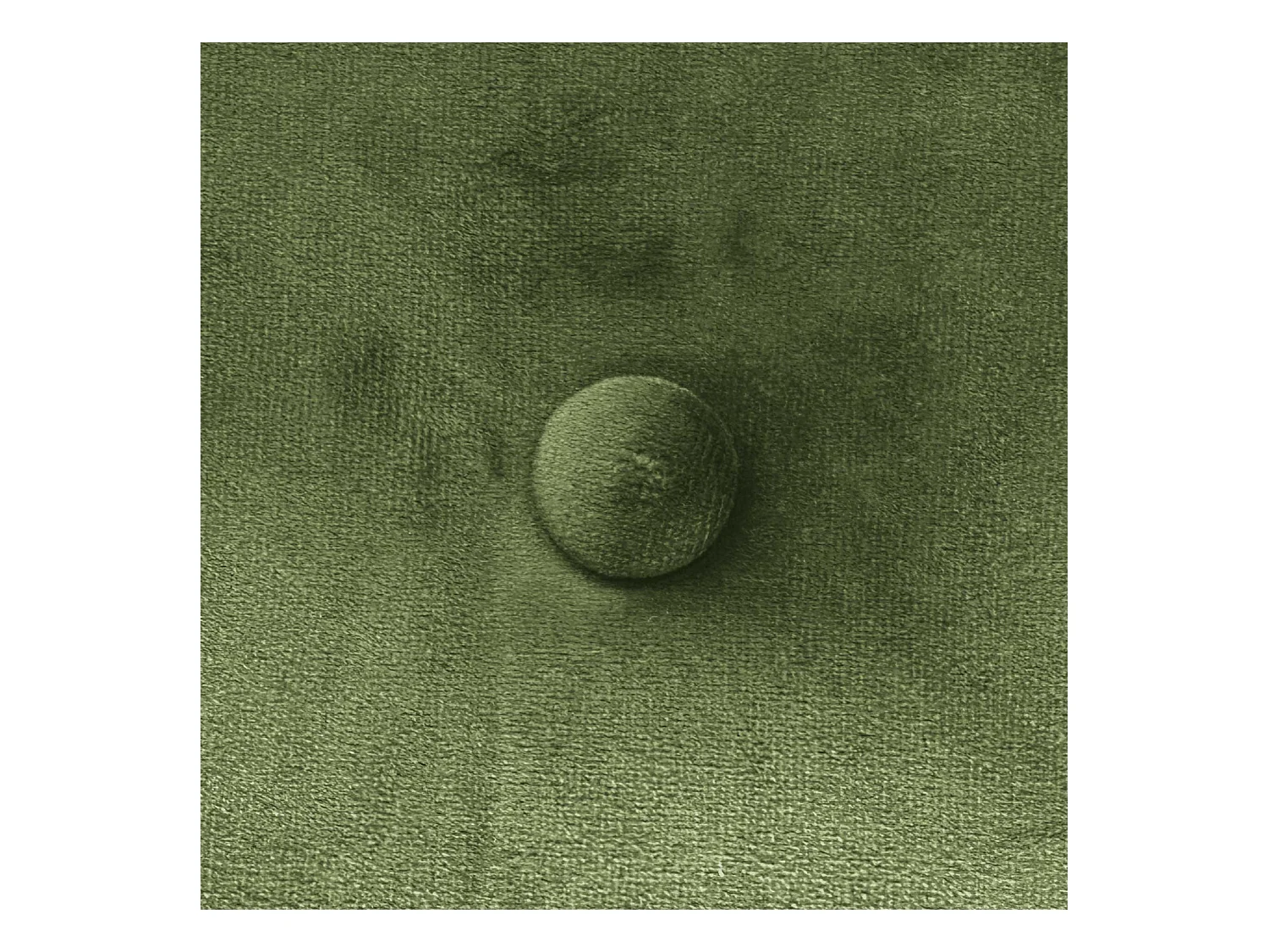 DHOME Kopfteil aus glattem Samt mit Knöpfen, 90 x 50 cm, Betten 80/90 – Dschungelgrün