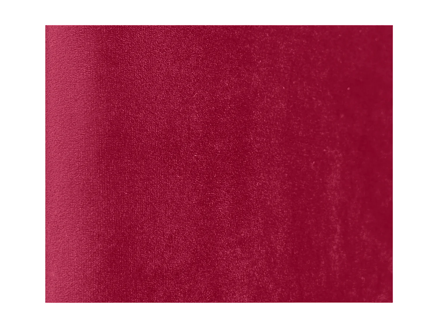 DHOME Tête de Lit Velours Lisse 90x105 avec Pieds de Lit 80/90 - Rouge