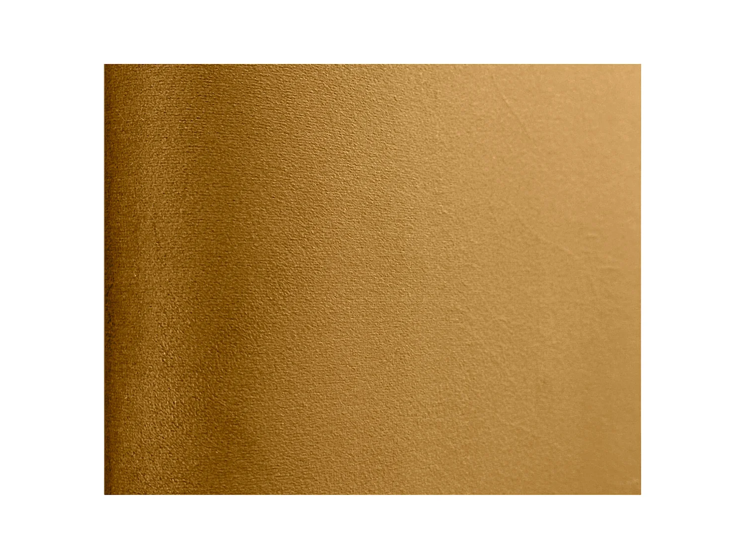 DHOME Testiera in Velluto Liscio 135x50 Letti 120/135/140 - Senape