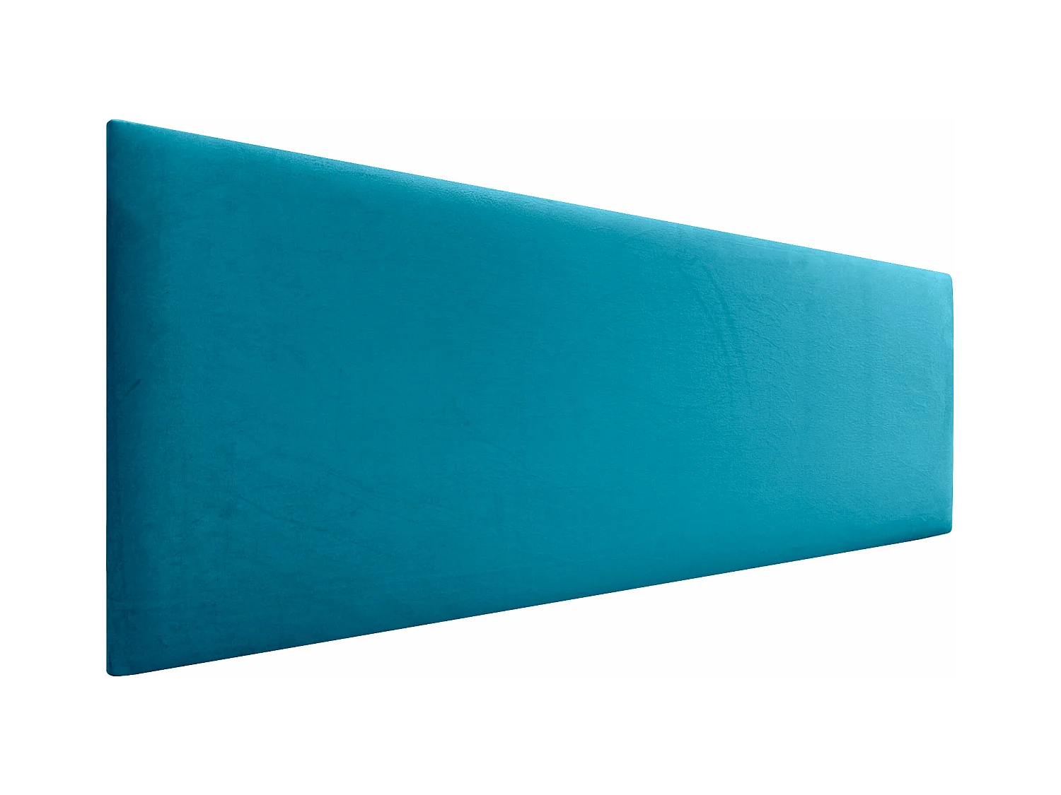 DHOME Tête de Lit Velours Lisse 150x60 Lits 150/160 - Bleu Clair