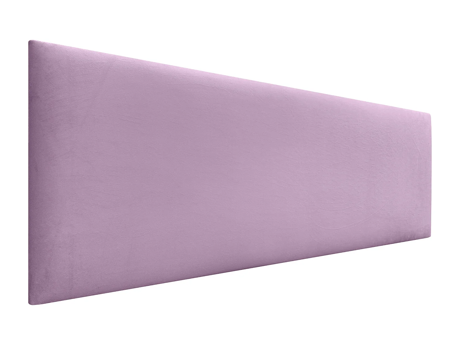 DHOME Tête de Lit Velours Lisse 135x50 Lits 120/135/140 - Rose